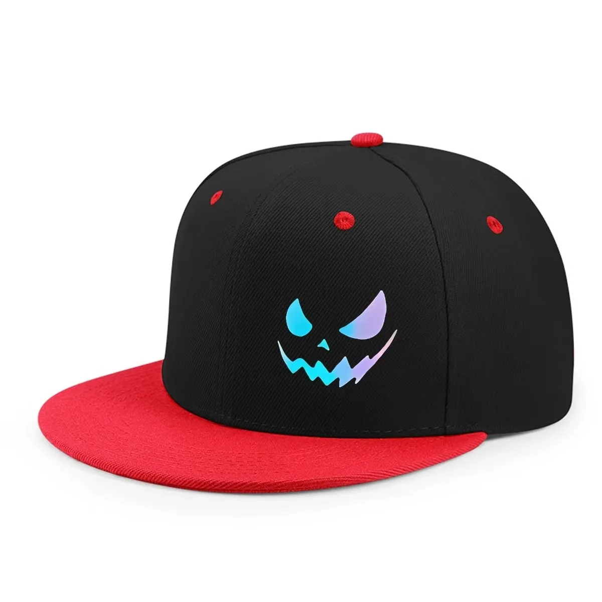 New Unisex Personality Ghost Expression Hip-hop Hats Outdoor Adjustable Casual Sandwich Hardtop Baseball Caps Sunscreen Hat