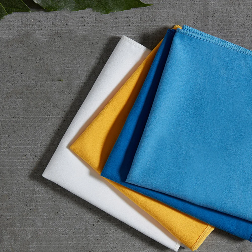 

2pcs Microfiber Cleaning Cloth Water Absorbent Eco-Friendly Dish Towel for Kitchen Car Window Furniture Duster Towels Home Use