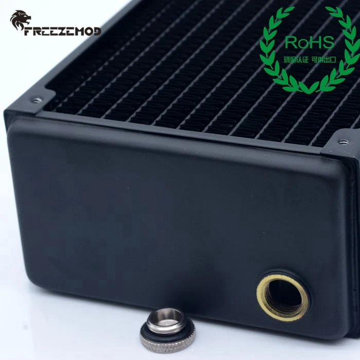 Imagem -06 - Zemod-heat Sink Copper Radiator Refrigerador de Água Refrigeração Líquida Camadas Grossas Rohs Tsrp65-wp360 36cm Espessura 65 mm