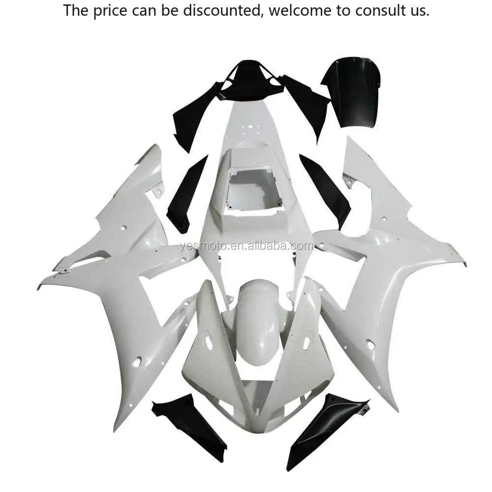 

Комплект неокрашенного обтекателя кузова из АБС-пластика для Yamaha YZF R1 2002 2003