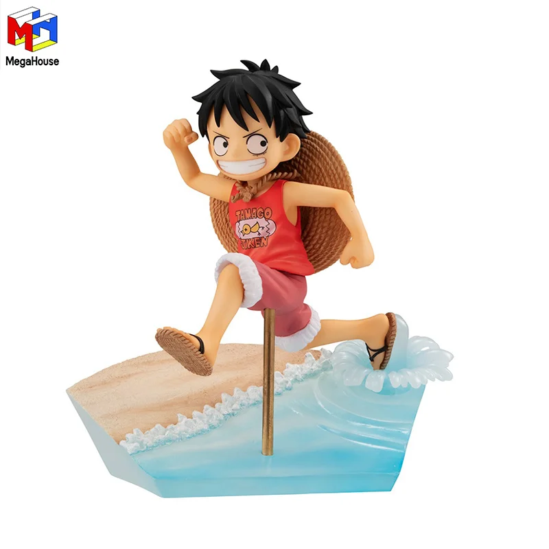 

Original Megahouse G.E.M. Series One Piece Monkey D. Luffy RUN!RUN!RUN! Anime Figure Action Model Collectible Toys Gift