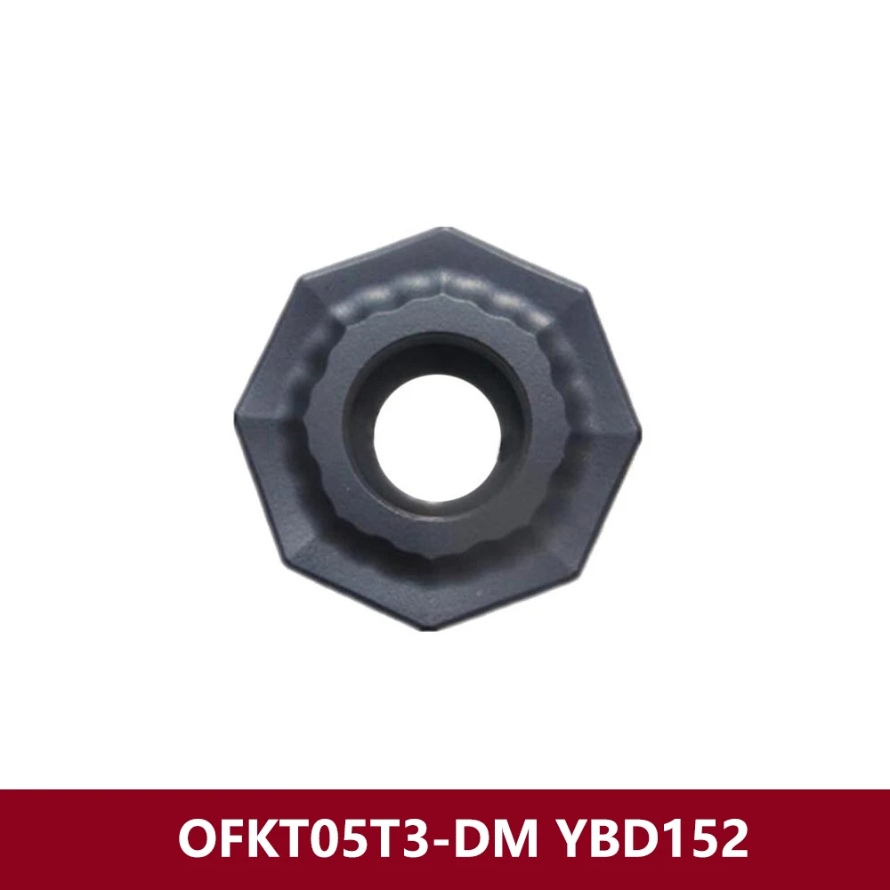 

OFKT05T3-DM YBD152 Оригинал OFKT05T3 OFKT 05T3 DM Карбидные вставки Держатель станка OFKT05 Токарный станок с ЧПУ Лезвия с хвостовиком 10 шт.