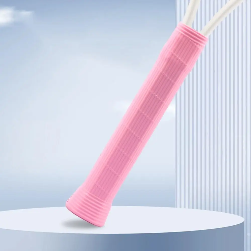Silicone Tennis Racket Grip Cover Non-Slip Wear-Resistant Tennis Racket Handle Sleeve Replacement Reusable