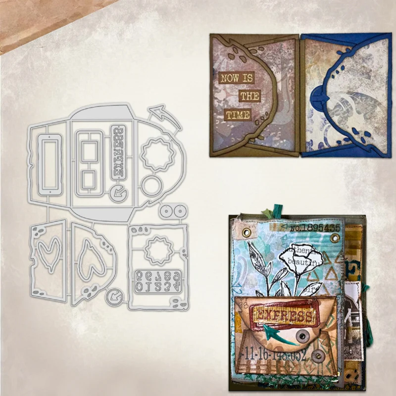 

Metal Cutting Dies Pattern Paper Art Journal Decoration Etching Cutting Metal Carbon Steel Scrapbooking Embossing Die