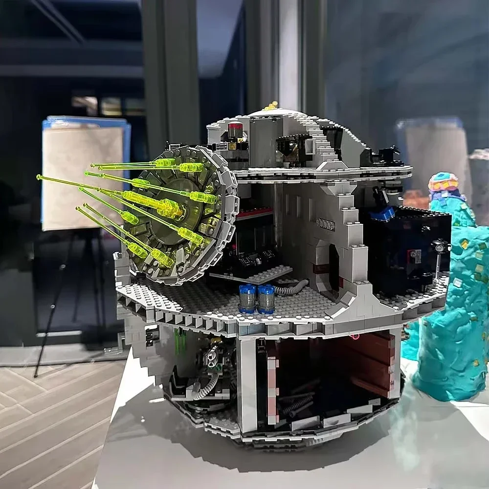 

Шедевр UCS Galactic Empire DS-3 Battle III, модель станции 75159, игрушка-кирпичи, отличный идеальный рождественский подарок