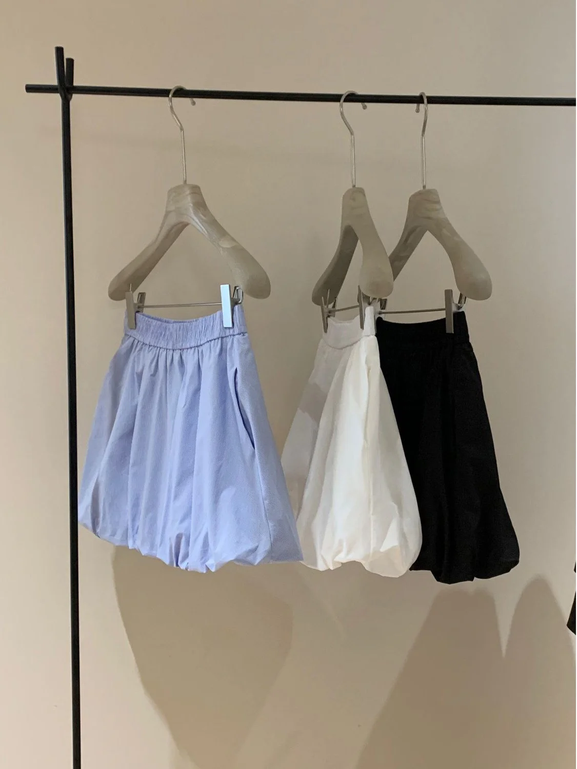 

Puffy Half-length Korean Style Women's Skirt Summer High-waist Lantern Pants Loose Fit Casual Spring Autumn Seasonal Wear