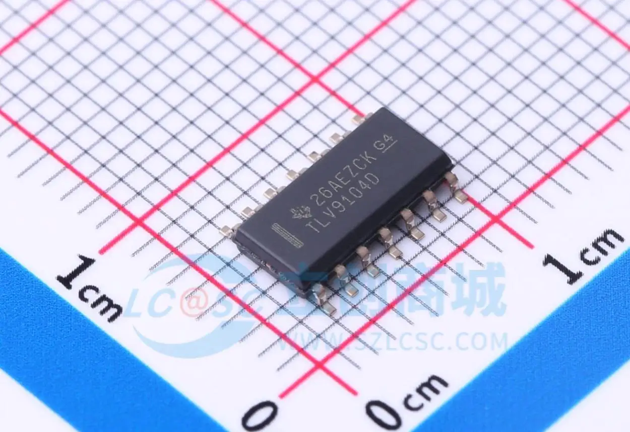 7PCS TLV9104IDR TLV9104ID TLV9104D new imported stock