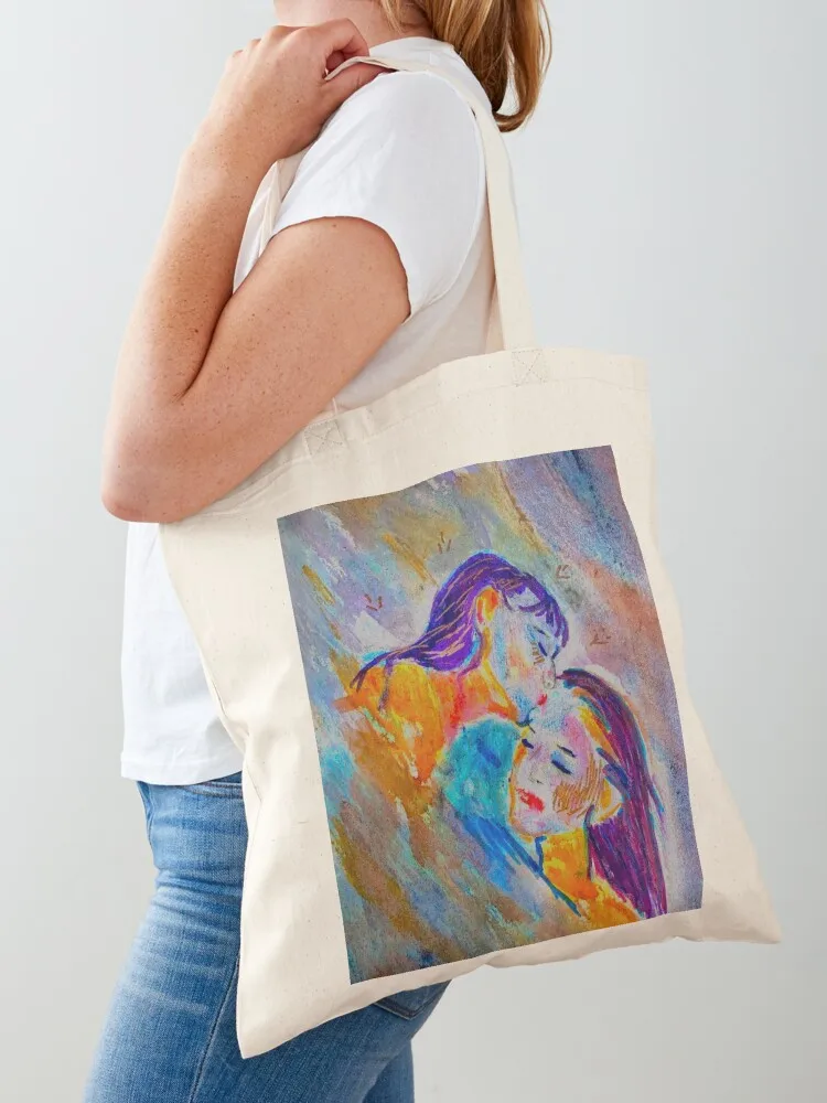 

queer love (response to holly warburton) Tote Bag Women's tote bag bag for beach Canvas stote bags for women