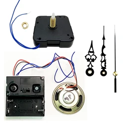 12888 15mm Screw In Type Trigger Movement  With Plastic Music Chime Box and Horn Hands Clock Accessory Quartz Diy Mechanism Kits