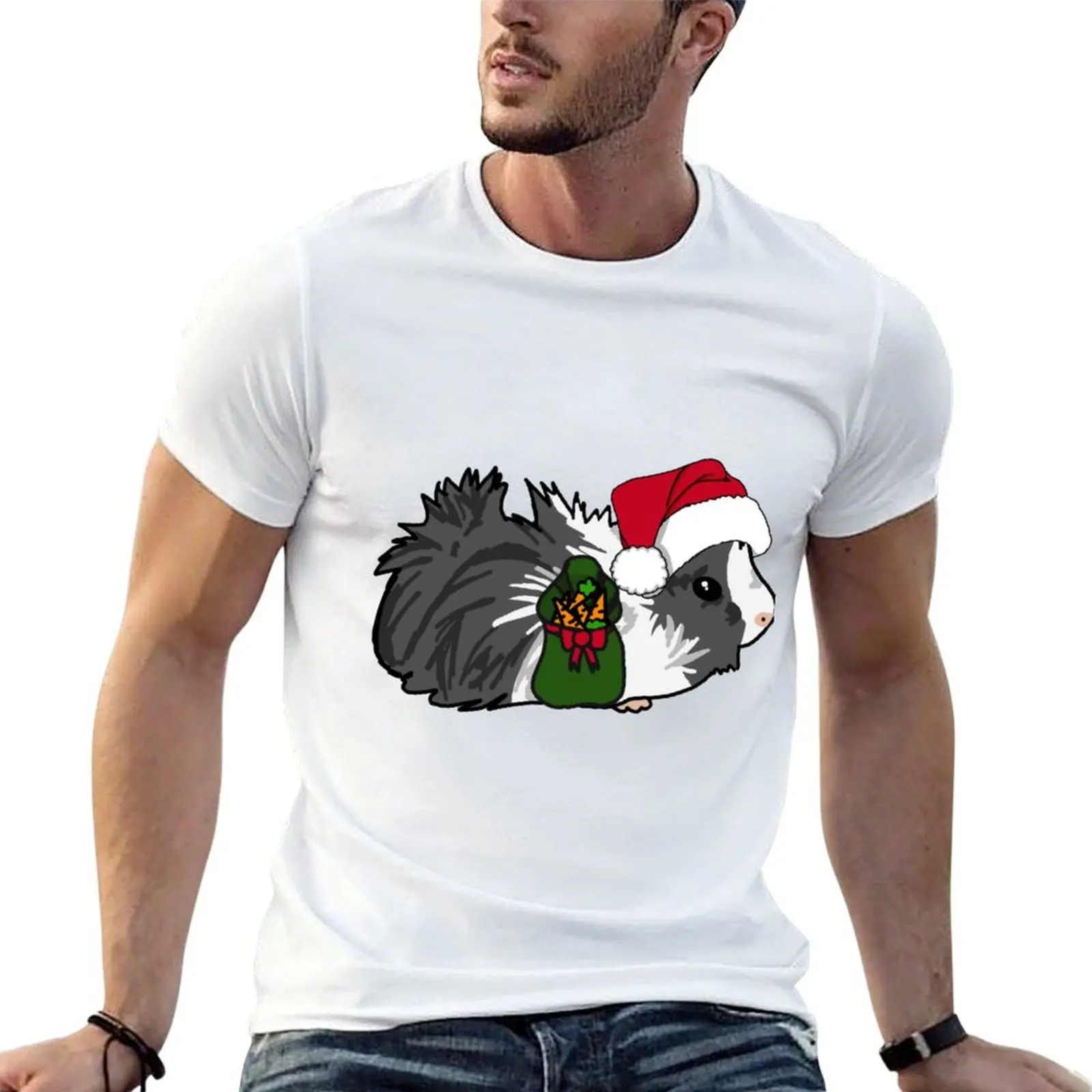 

graphic shirt t cotton pack Otis Santa t shirt T-Shirt man