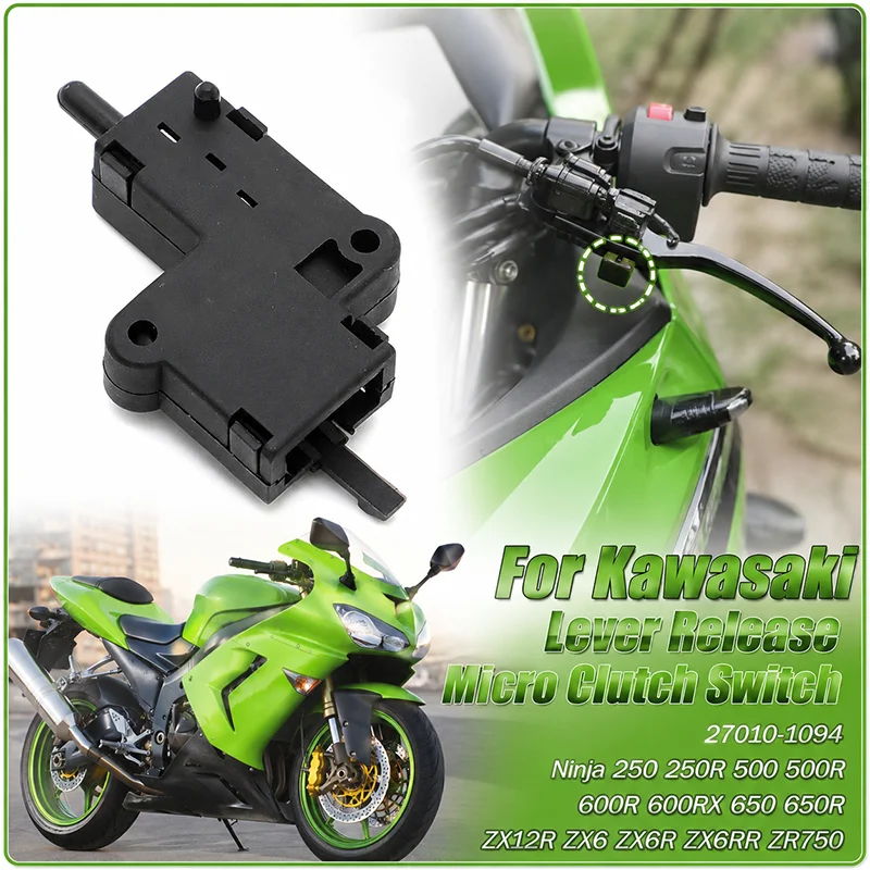 Kawasaki Lever Release Micro Clutch Switch for Ninja 250 500 600 650