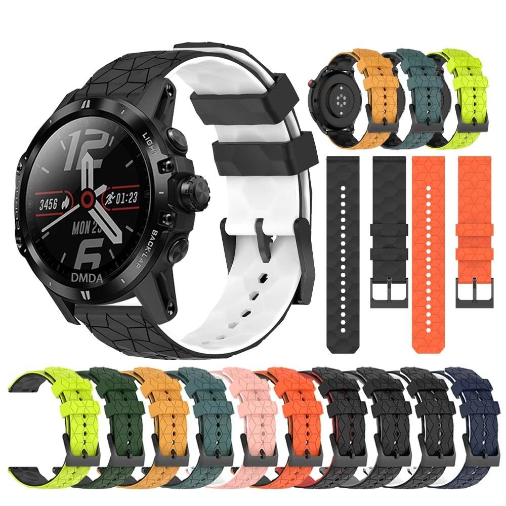 Outdoor 20 22mm Silicone Watchband For COROS PACE 3 2 Strap For COROS APEX 2 Pro 46mm 42mm Bracelet Band Accessories Correa Belt