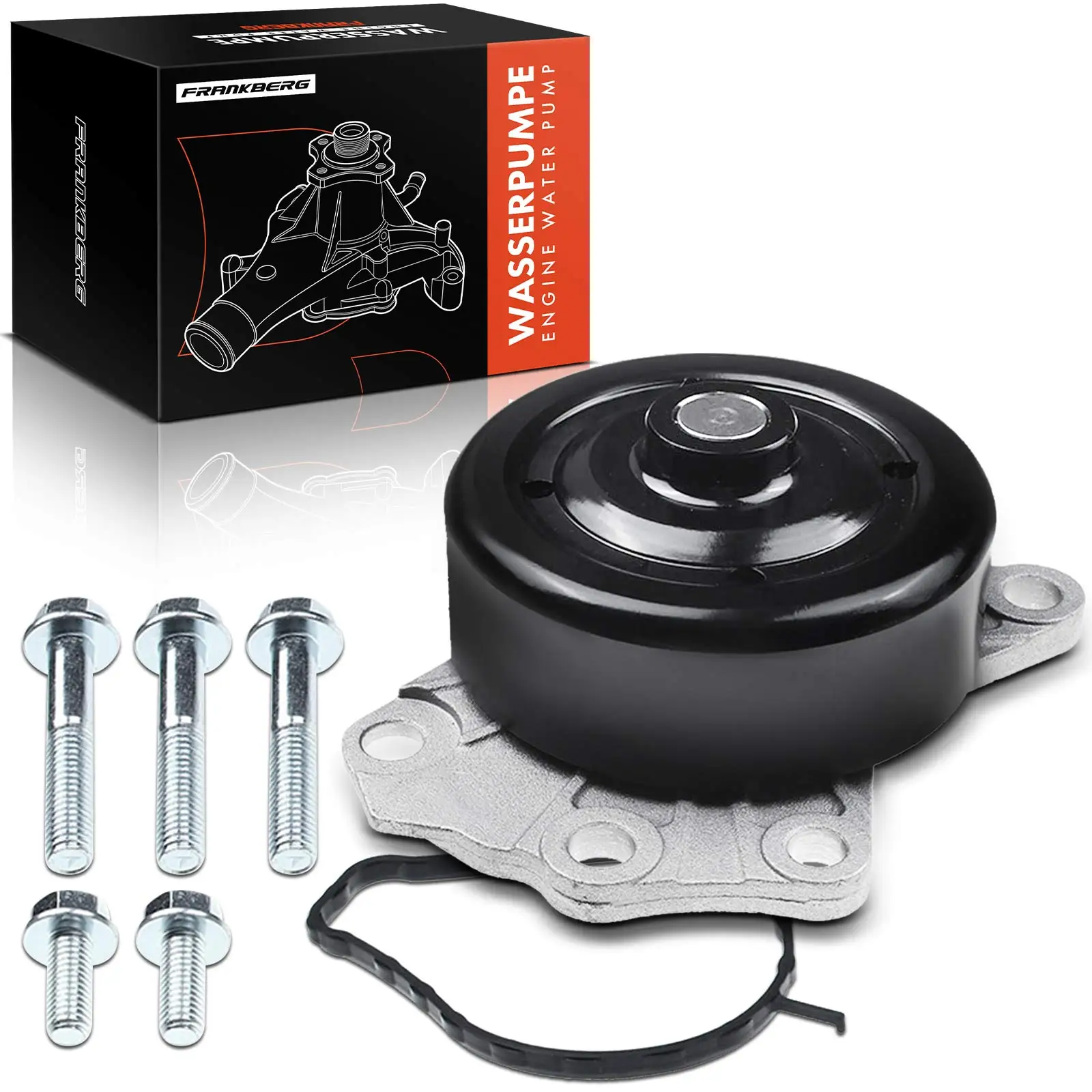 Frankberg 1x Waterpomp koelwaterpomp voor Toyota Aygo Yaris Citroën C1 Daihatsu Peugeot 107 Subaru 1.0L 1201 H0 1614299180