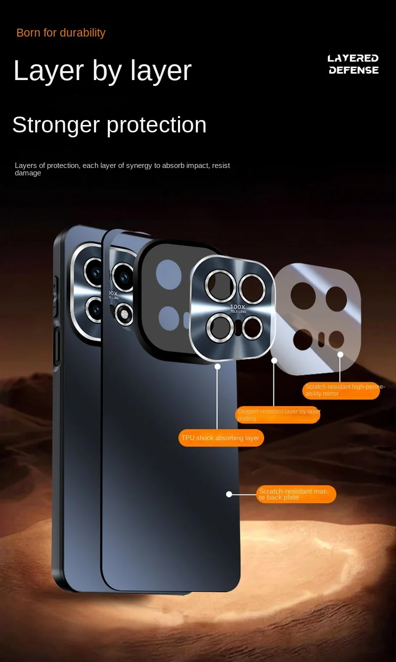 حافظة خلفية غير لامعة لعدسة الكاميرا ملفوفة بالكامل لهاتف IQOO 15 غطاء حماية للكاميرا #6