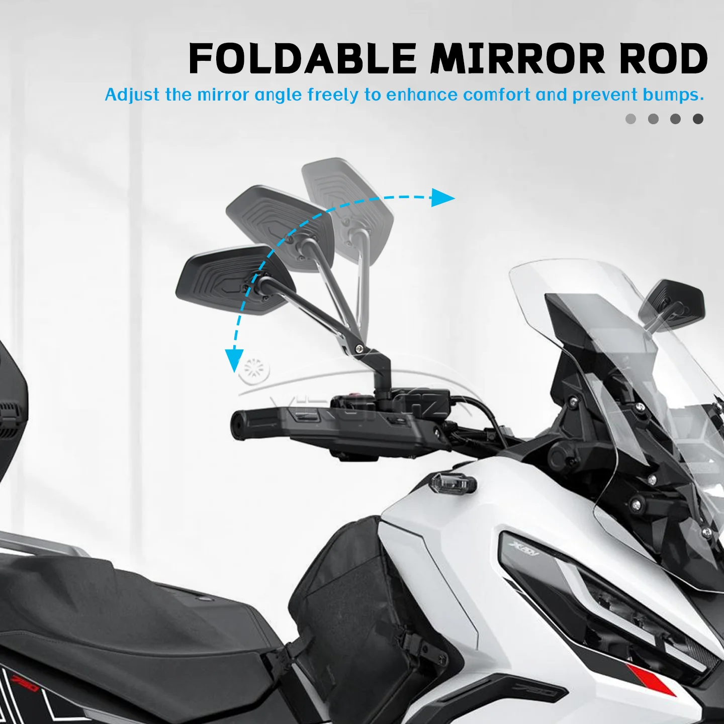 لأبريليا sr gt200 sr gt200 sr gt200 sr gt200 sr gt 200 200 دراجة نارية مرآة الرؤية الخلفية الألومنيوم قابل للتعديل الجانب مرايا الرؤية الخلفية 2022- #6