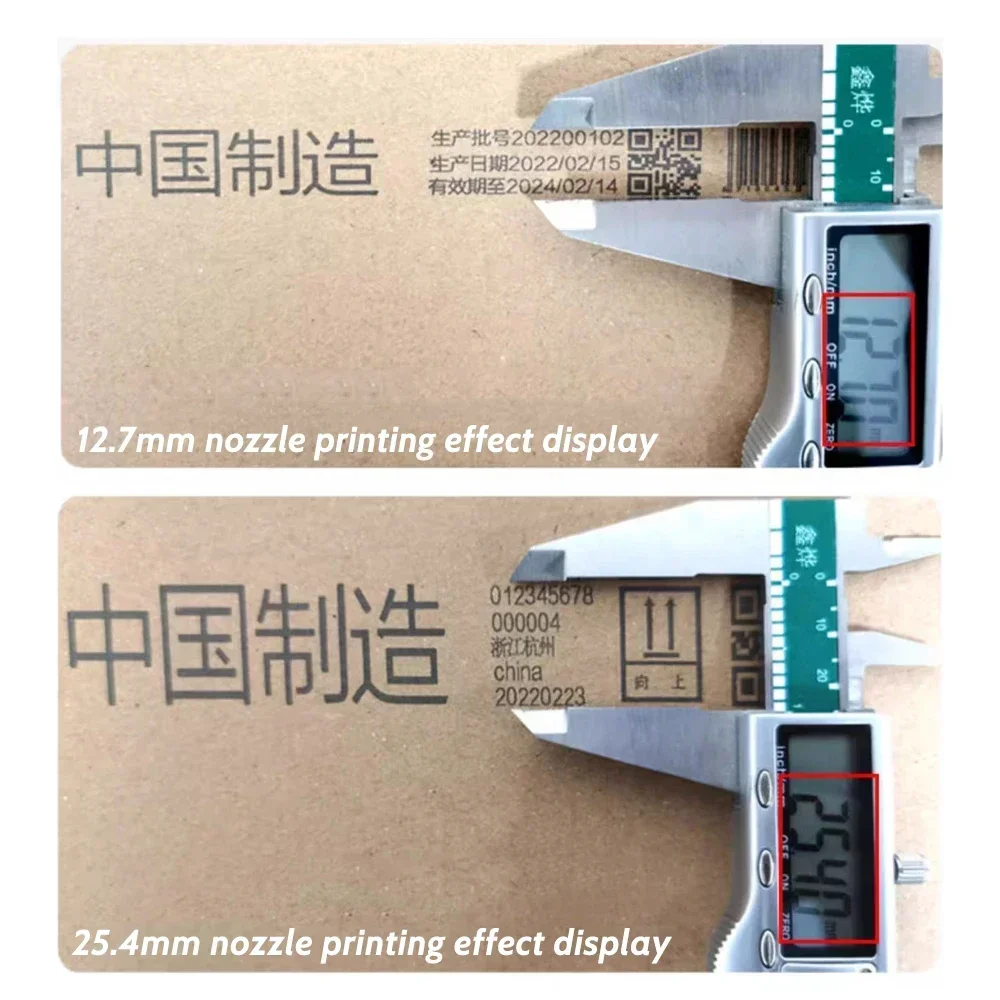 7-inch TIJ Online Inkjet Printer Variable Expiry Date Batch Code QR Barcode Logo Mask Glass Plastic Bag Cans Coding Machine