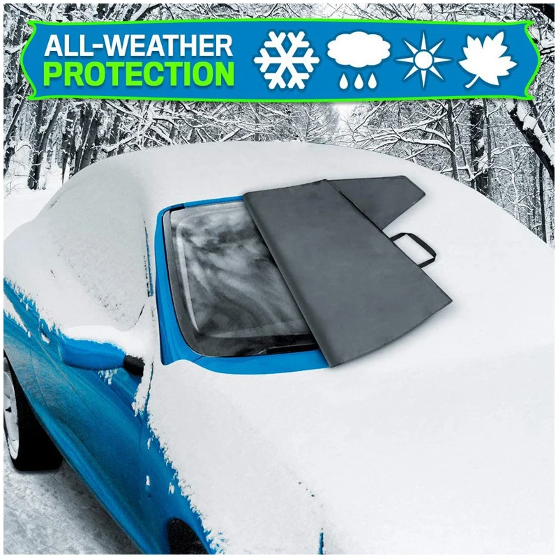 Car snowcover frontcover for Toyota BZ4X snowblocking heat insulation sunshade Antifreeze wind Frost prevention car accessories