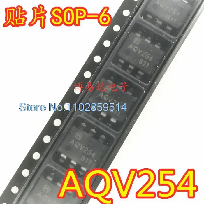 20 pz/lotto AQV254 SOP-6