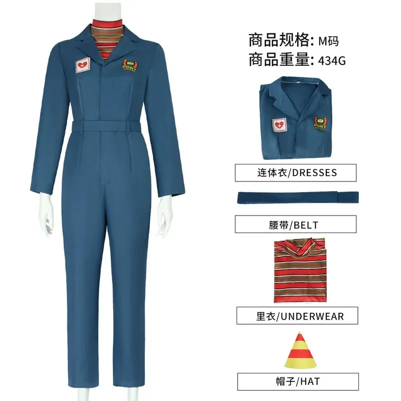 

4 шт., костюм медсестры, игровой женский комбинезон Аня, шляпа, униформа, комплект, костюм для косплея Gargle, Хэллоуин, шоу