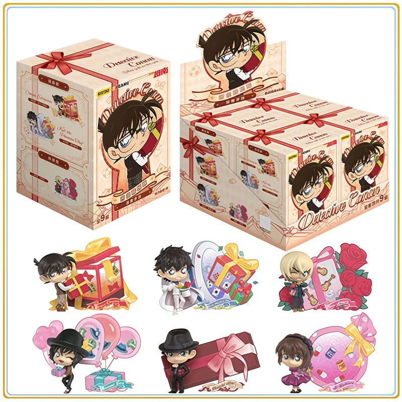 

In Stock Original KAYOU Detective Conan Scene Series Blind Box Anime Character Model Collection Ornament Toys Gifts