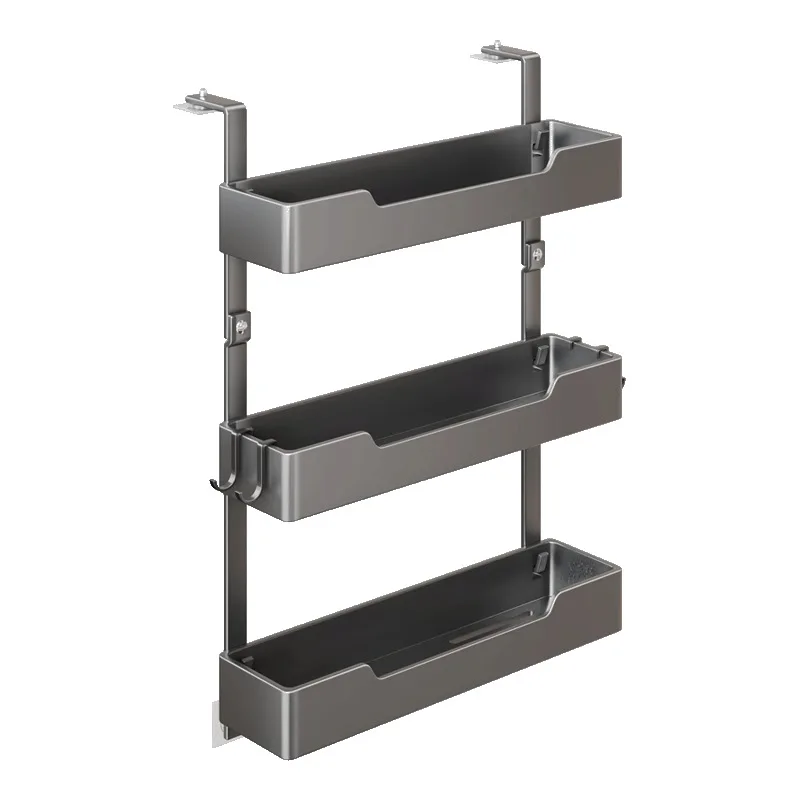 Factory Direct 2026 Refrigerator Side Storage Rack Kitchen Multi-function Storage Artifact Wall-mounted Multi-layer Seasoning
