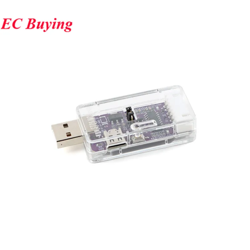 STC USB to Dual Serial Port V1.2 Module Ai8H2K12U-45Mhz Master Link1D4/6 Burn U8W ISP Download Programming Burner