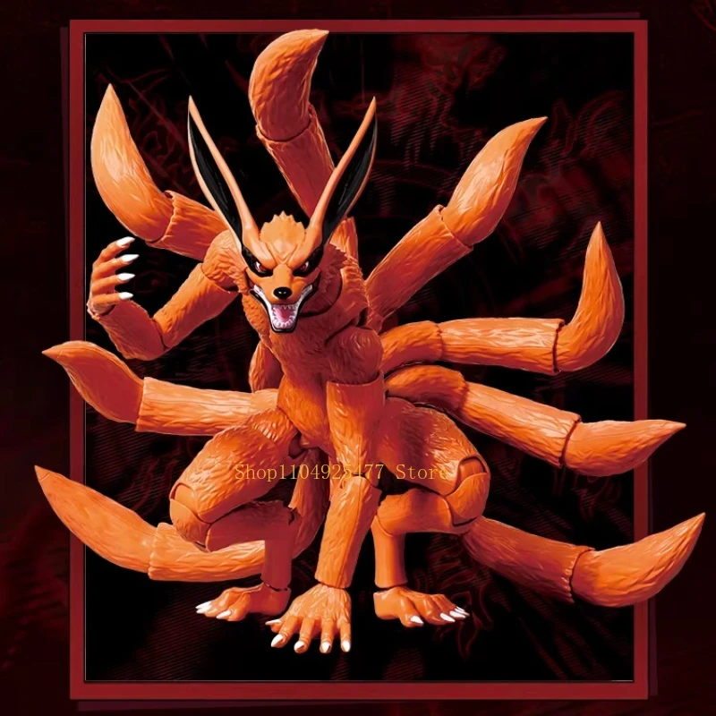 

Коллекционная фигурка BLOKEES Naruto Legend Edition: Наруто, Саске, Минато, Девятихвостый демон, Девятихвостый лама — 31 подвижный сустав, игрушка-подарок