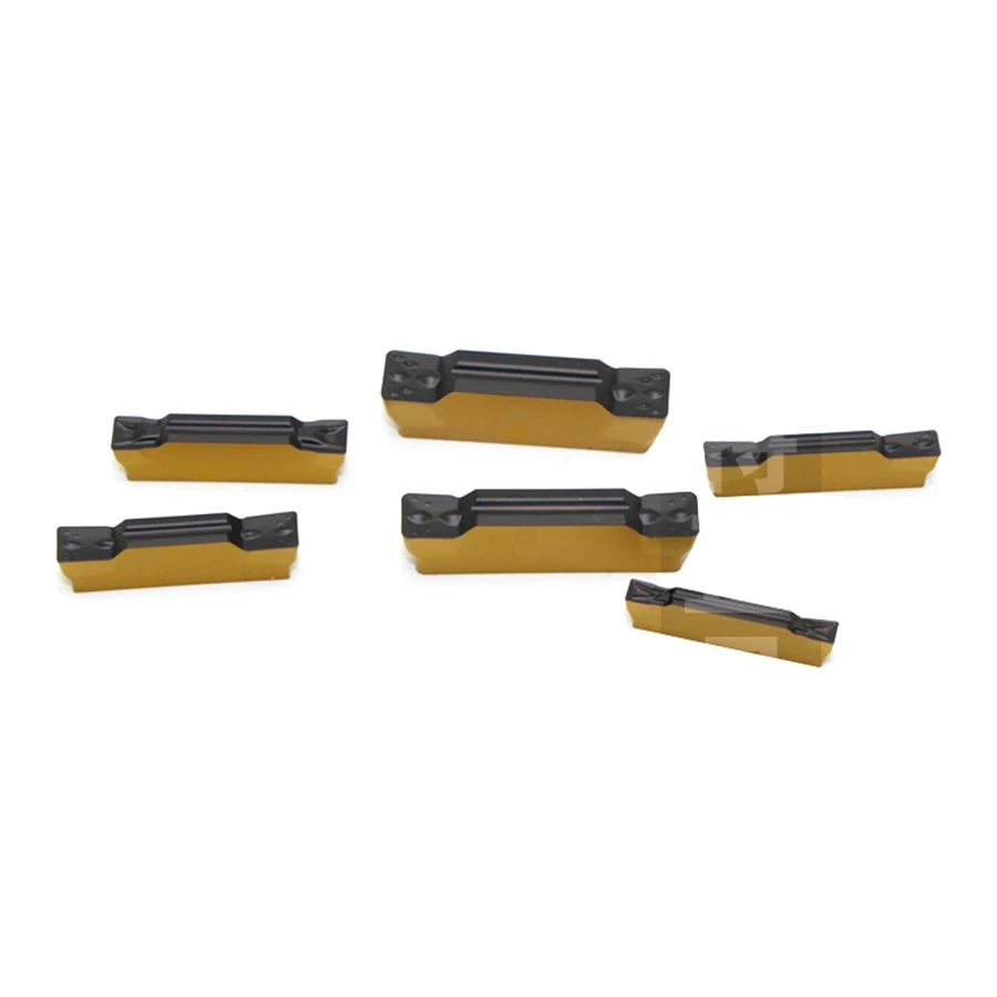 Insertos de ranurado CNC con revestimiento de dos colores, herramientas de ranurado de alta calidad, MGMN400/500/600-M/MGMN250/400-T P8125