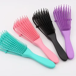 Hair Comb Detangling Brush Scalp Massage Hair Brush Detangler Brush for Curly Hair Thick Octopus Hairbrush Women Men Salon