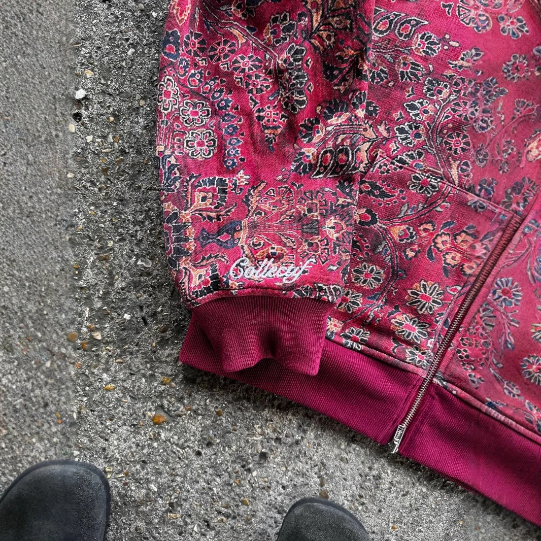 2025 موضة جديدة الاتجاه الرقمي المطبوعة هوديي غير رسمي Y2K الهيب هوب الشارع ريترو سستة الرجال والنساء هوديي ملابس الشارع