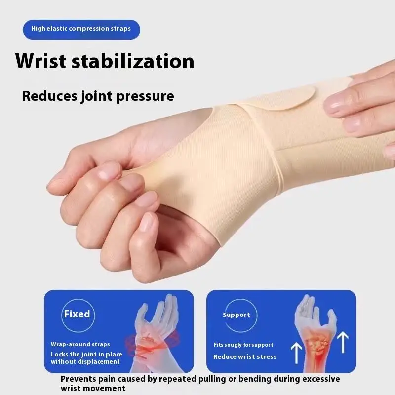 قابل للتعديل خفيفة الوزن دعم المعصم اللياقة البدنية الريشة سترة رياضية المعصم التواء وتر غمد سلالة مشتركة لف التثبيت