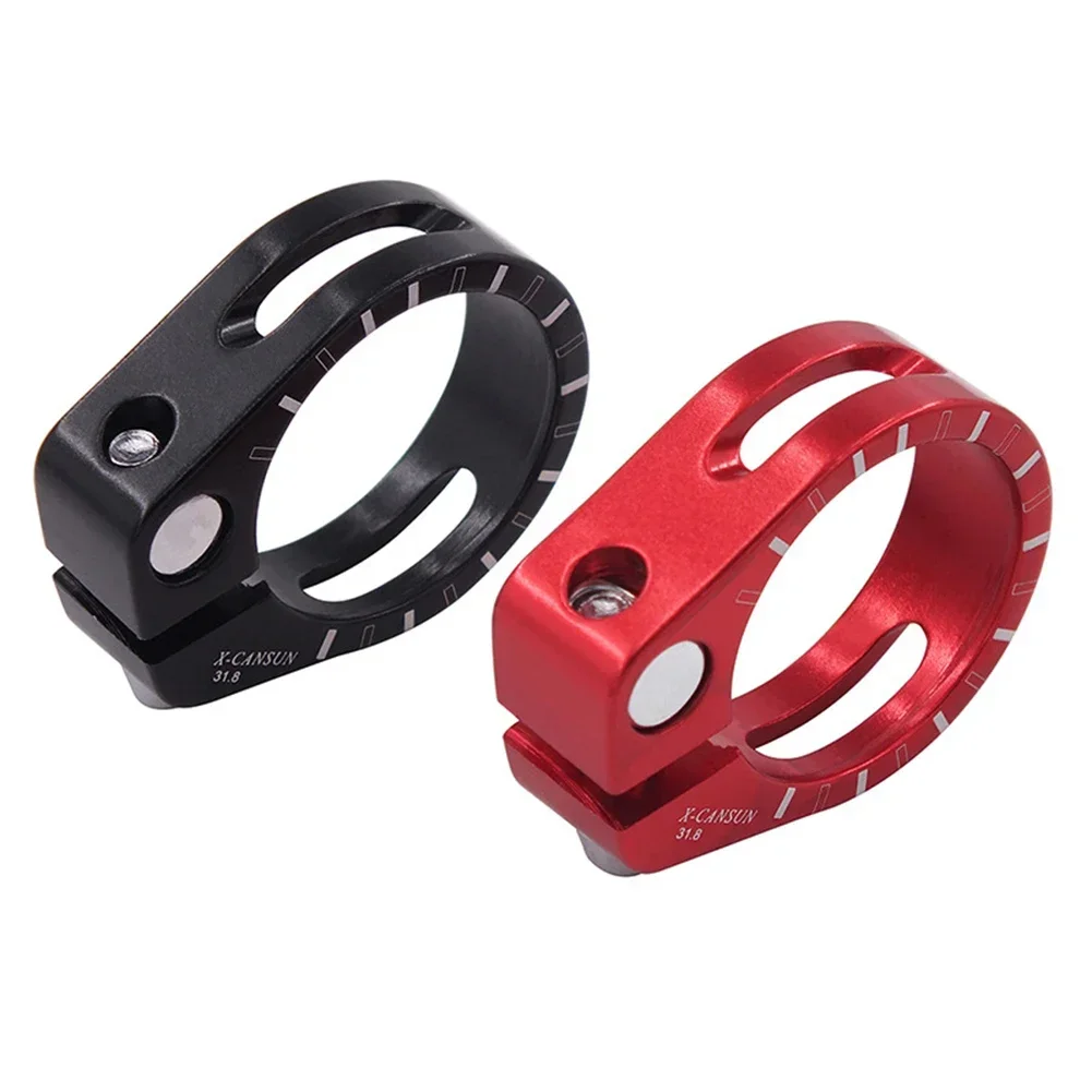 Bicycle Seatpost Clamps Bike Seat Post Clamp Lightweight Alloy 31.8 /34.9mm Fit Seatpost Diameter 27.2/ 28.6/ 30.4/ 30.8/ 31.6mm