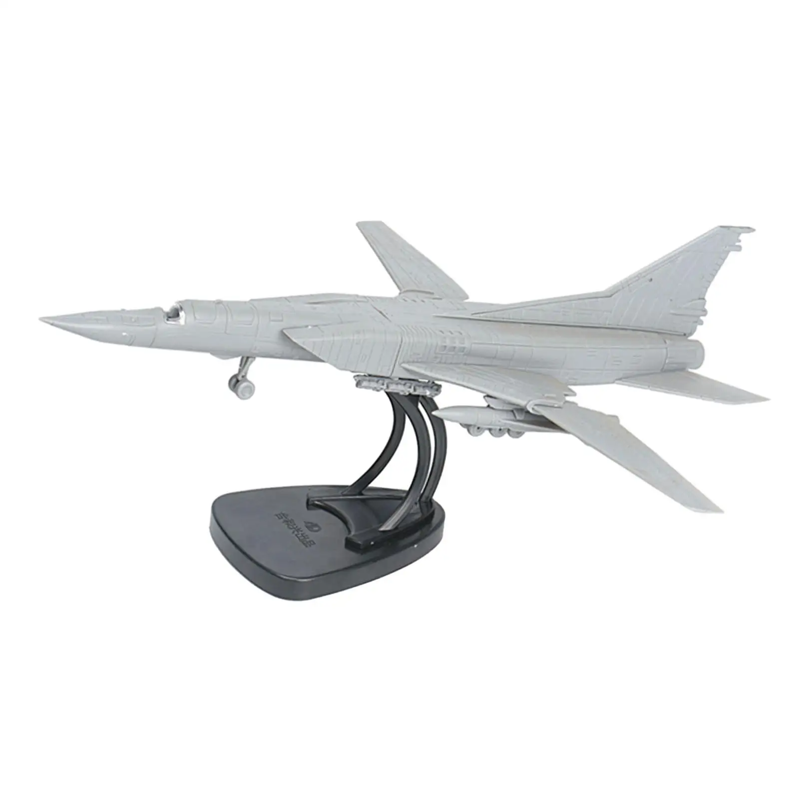 1/144 Airplane Building Kits Science Collectables Ornament with Base DIY Airplane for Bar Home Office Living Room Bookshelf