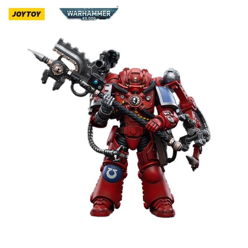 

Stock Original JOYTOY WARHAMMER 40K Ultramarines Primaris Techmarine Brother Tybestis 1/18 Robot Action Model Art Collection Toy