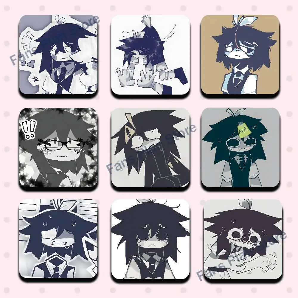F-Fundamental Paper Education Abbie Cartoon Anime Refrigerator Magnets Soft Magnetic Heat Transfer Refrigerator Magnets Gift