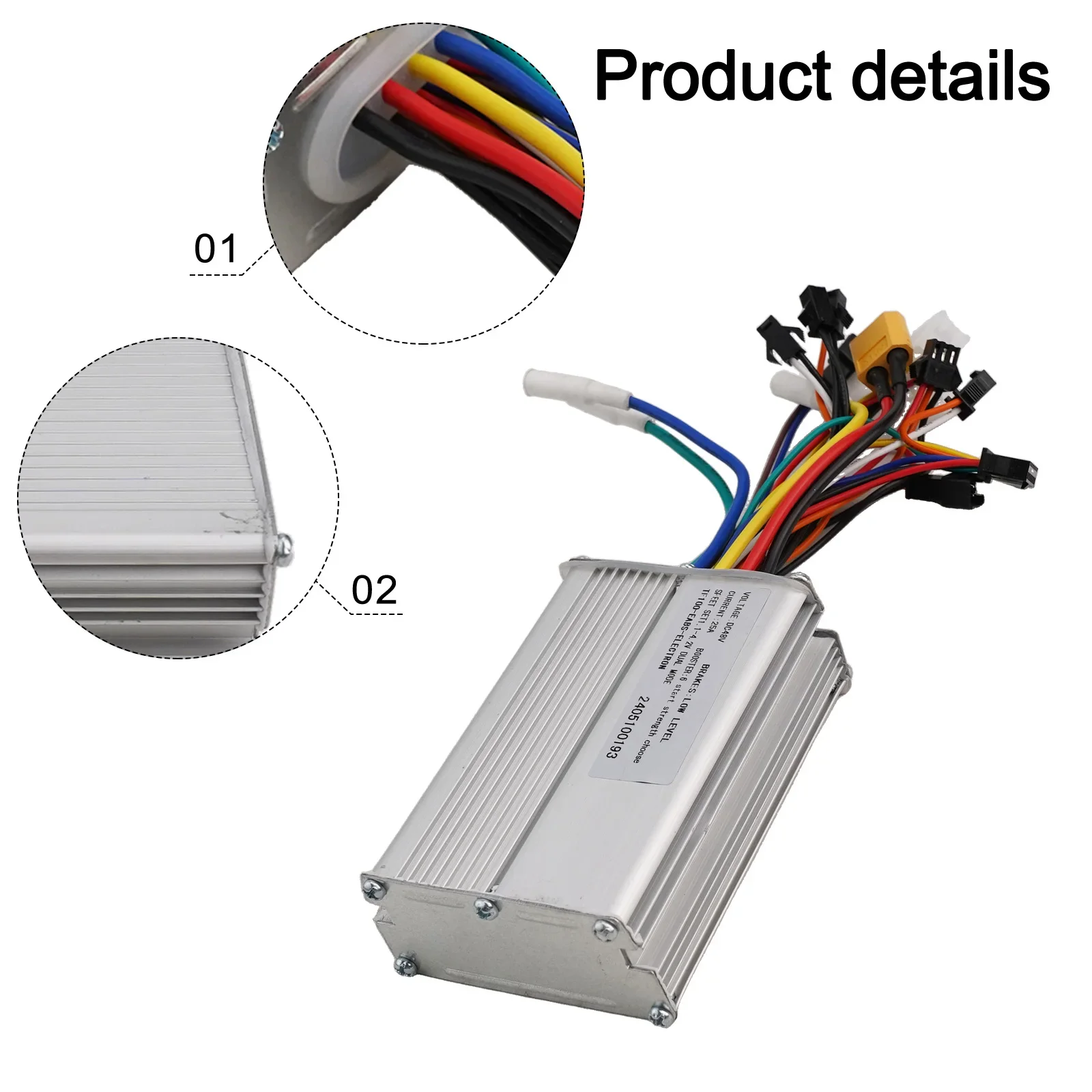 

Комплекты контроллеров электрического велосипеда DC36V48V TF100, контроллер бесщеточных двигателей для Kugoo/PRO, часть двигателя скутера