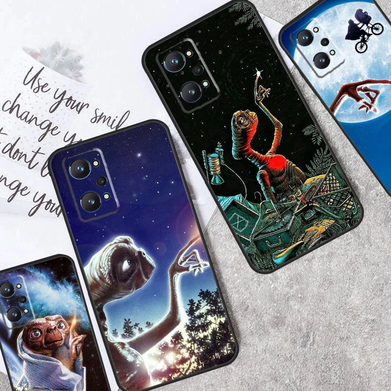 E.T. the Extra-Terrestrial For Realme C55 C53 C35 C33 C30 C25s C21Y C11 C15 GT3 GT5 GT Neo5 9 10 11 12 Pro Plus Case