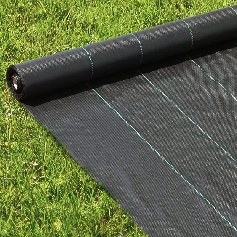 1pc Heavy-Duty Landscape & Weed Barrier Fabric Perfect For Patios, Gardens, Landscaping, Box Liners