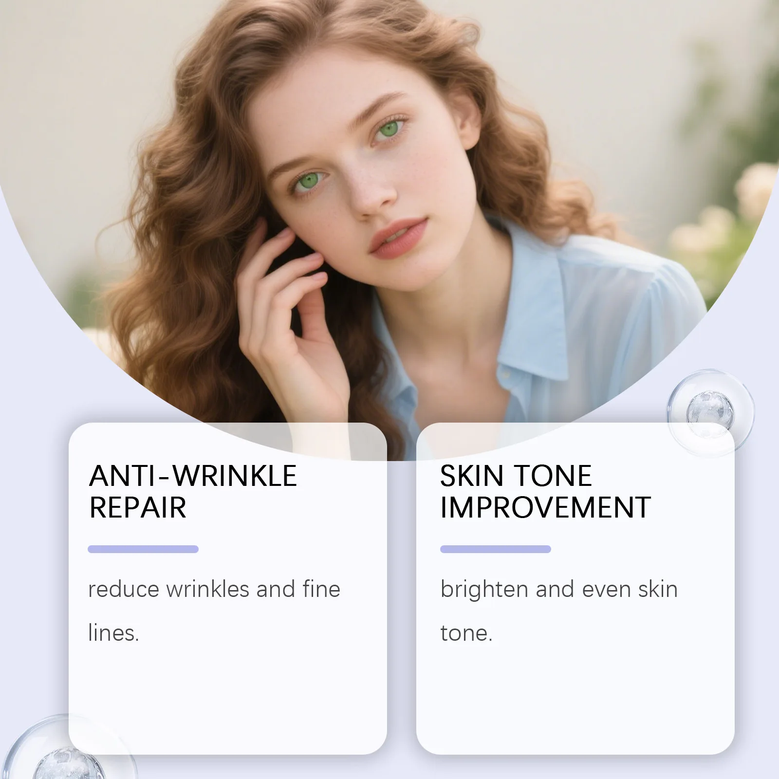 Hyaluronic Acid Face Makeup Pre Isolation Cream Invisible Acne Moisturize Epidermis UniformSkincolor Elasticity Hide Pore Primer