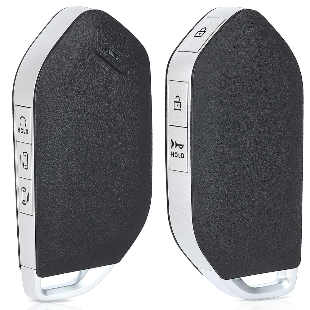 KEYECU PN: 95440-R0870 Chave remota inteligente FOB 5 botões 433MHz 4A Keyless Go para Kia Carnival 2024 2025