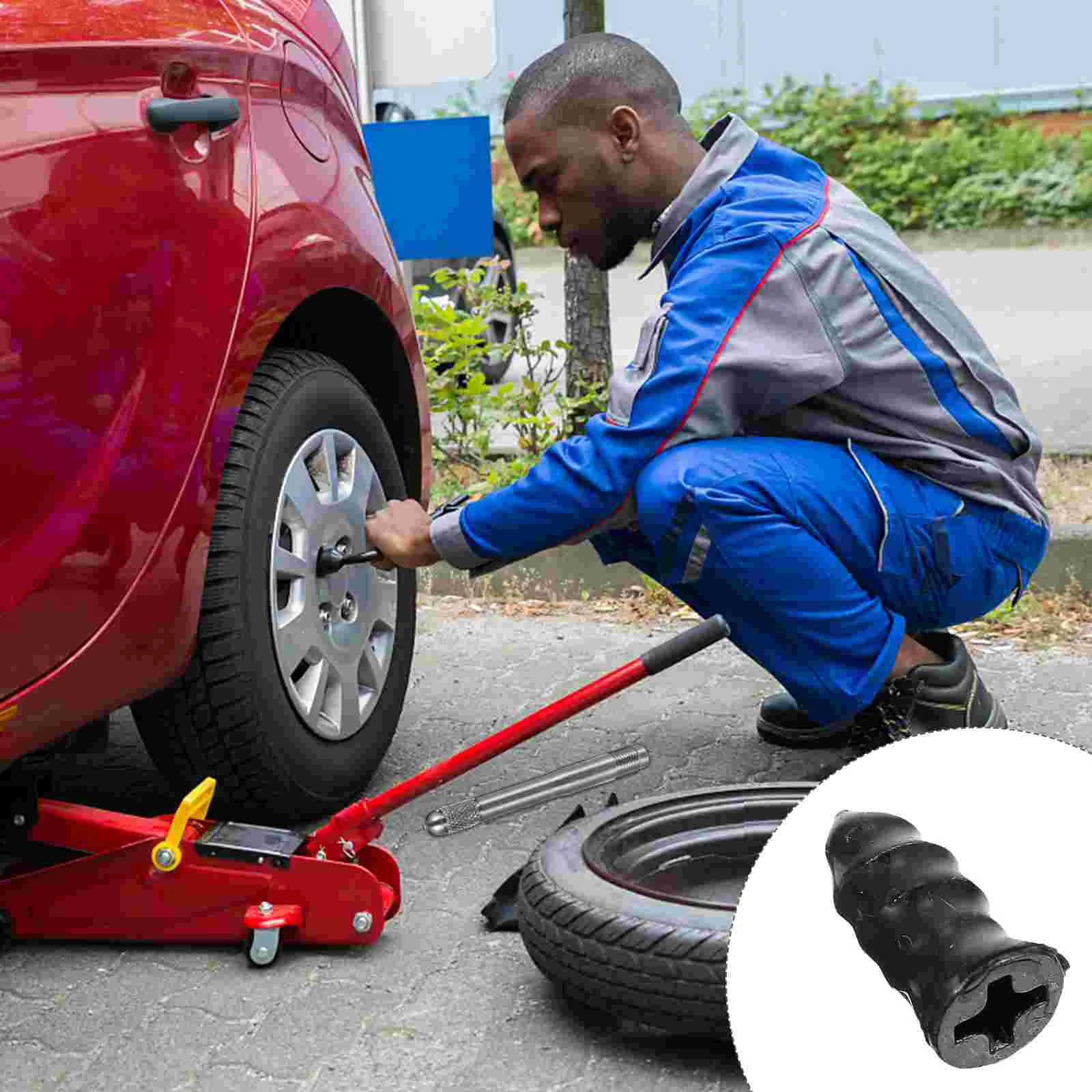 10 Pcs Tire Sealant Motorcycle Accessories Car Tires Screw Studs Repair Anti Skid Nails for Pedal Auto Supply Anti-Slip Bike