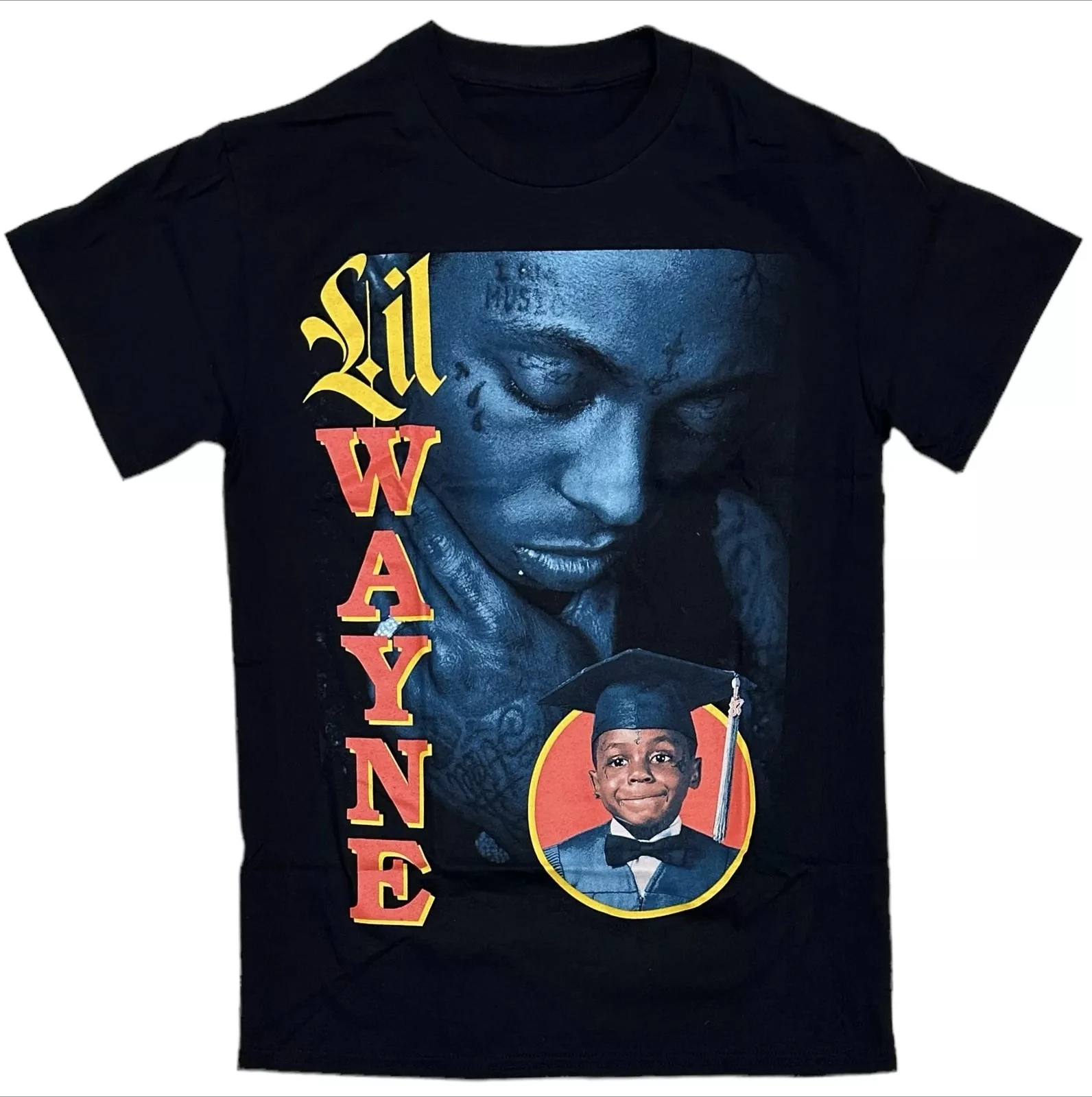 

Lil Wayne Men's Officially Licensed Tha Carter IV Album Cover Tee T-Shirt High-end Luxury Is for Both Men and Women Top Y2k