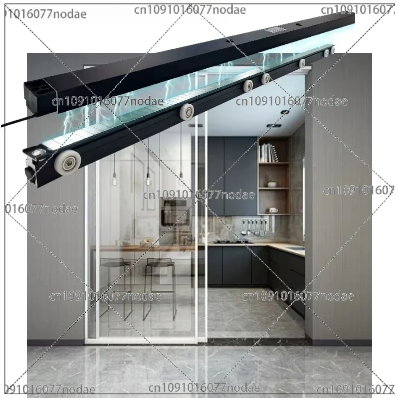 

New Design Modern Mute Maglev Automatic Sensor Sliding Patio Screen Door System Door Operator Automatic Door Close