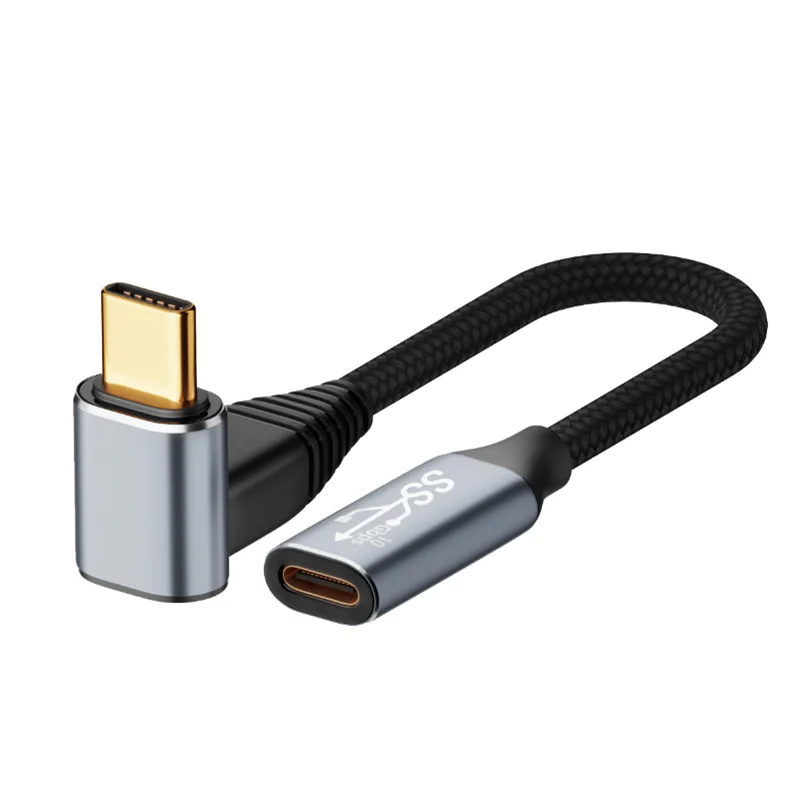 USB C Extension Cable Extender 100W PD 5A 4k USB3.2 Type C Male To Female Usb-c Extension Cord For VR Nintendo Switch 1m 2m 3M