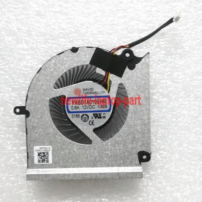 Original For MSI GE68 GE68HX GP68 GP68HX MS-15M1 MS-15M2 Laptop CPU GPU Cooling Cooler Fan PABD1A010SHR N509 PABD1A010SHL N510