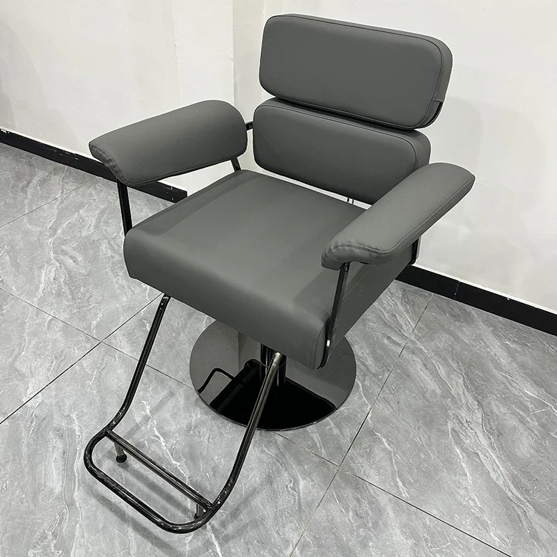 Aesthetic Stylist Chairs Hair Professional Beauty Chair Hydraulic Manicurist Makeup Wheels Chaise De Coiffure Nail Furnitures