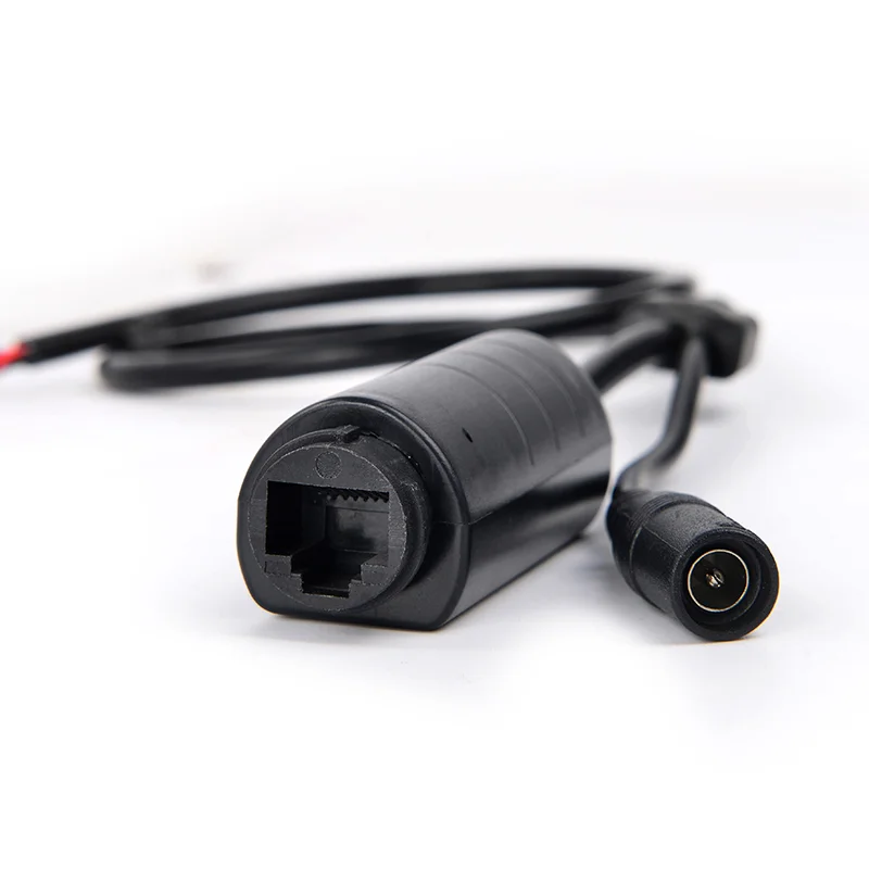 Built-In 48V POE Module RJ45 Ethernet Network Cable CCTV IP Camera Surveillance Security Connection Cable