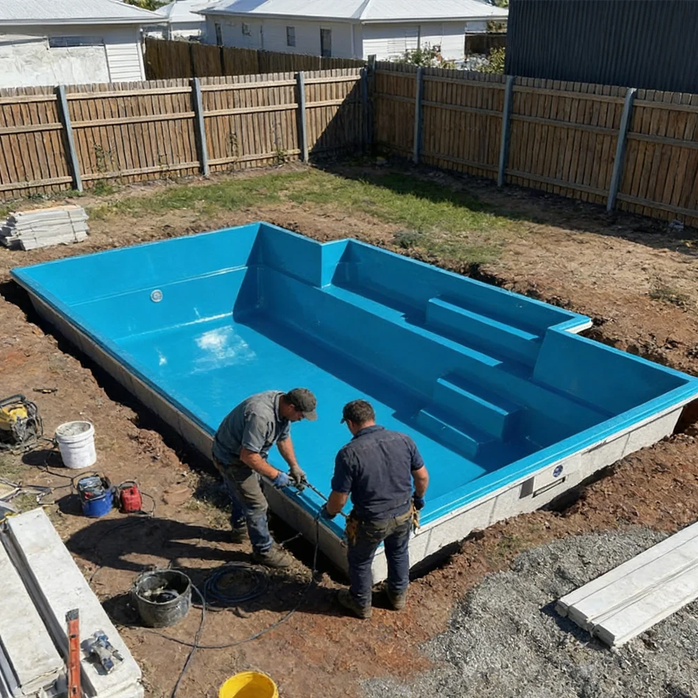 Solución de Proyecto de Transporte de Contenedores con Piscina Integrada para Hoteles y Resorts, Prefabricada, Personalizada y de Gran Tamaño