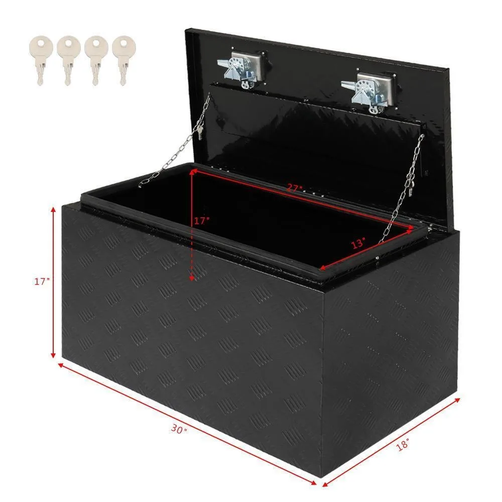 

PICKUP TRUCK TRUNK BED TOOL BOX TRAILER STORAGELOCK NEW