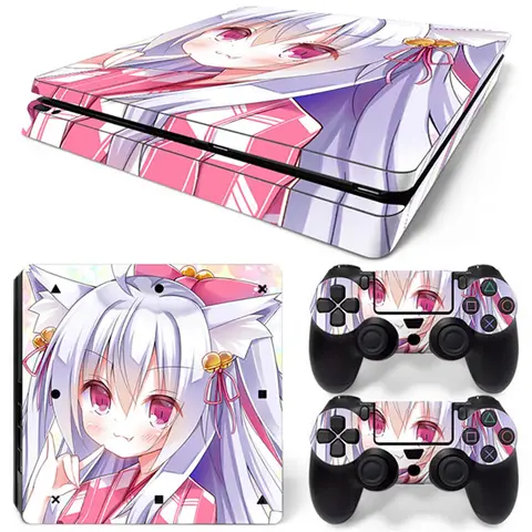 New Arrival New Product Protective Vinyl for PS4 Slim Skin Sticker Game Decal